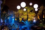 Ballons hélium lumineux au casino Manounia de Marrakech