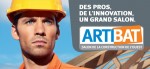 Publicité gonflable au Salon Artibat 2012