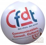 Signalétique géante du syndicat CFDT