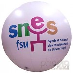 Ballon géant pour le syndicat snes