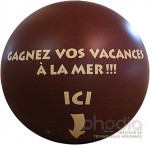 Ballon géant pour jeu Vacances à la mer