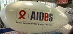 Dirigeable pour l'association Aides