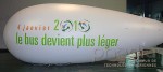 Dirigeable pour le réseau de bus Keolis