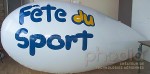 Dirigeable pour la Fête du Sport