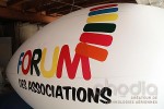 Pub sur dirigeable pour le Forum des Associations