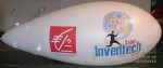 Dirigeable publicitaire pour le salon Inventech 2010