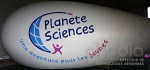 Ballon pub dirigeable pour Planète Science