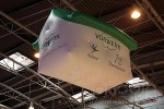 PLV gonflable sur salon Vorwerk