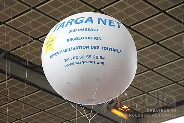 sph&egrave;re publicitaire Targanet foire de Paris 2010