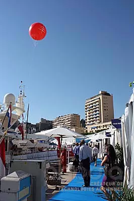 ballon publicitaire geant edmiston yatch Monaco