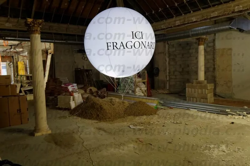 ballon &eacute;clairant Fragonard de 2.5m