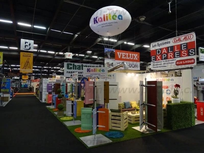 ballon publicitaire h&eacute;lium forme ovale kalitea