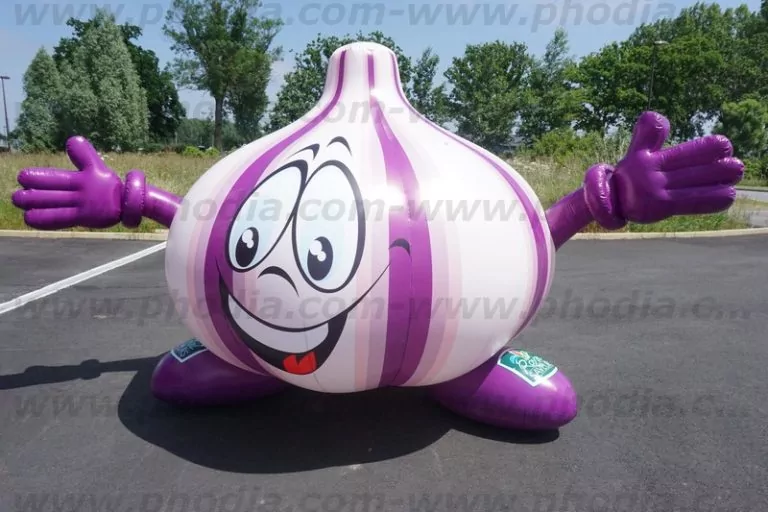 gousse d'ail plv gonflable &agrave; l'air 2m