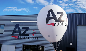 montgolfière publicitaire agence de communication AZ com