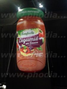 pote de sauce tomate gonflable de 3m de haut pour publicité