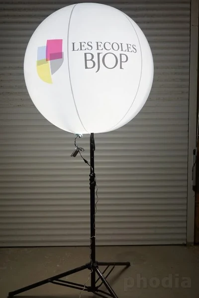 Les ecoles BJOP ballon sur trépied de 1 m avec systeme de rétro éclairage