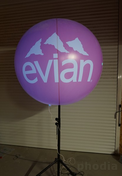 ballon lumineux sur trepied de 1.1 m Evian