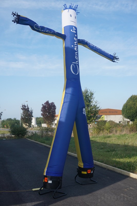 skydancer chamoine.fr avec 2 jambes et 2 bras bicolore 2 faces