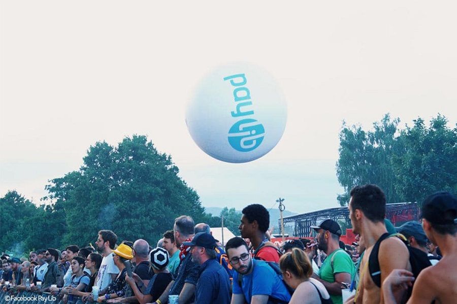 Ballon de foule aux eurockéennes de Belfort 2019