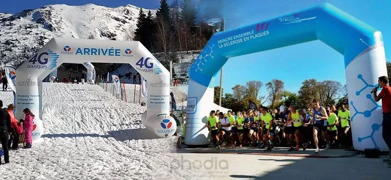 arche publicitaire gonflable