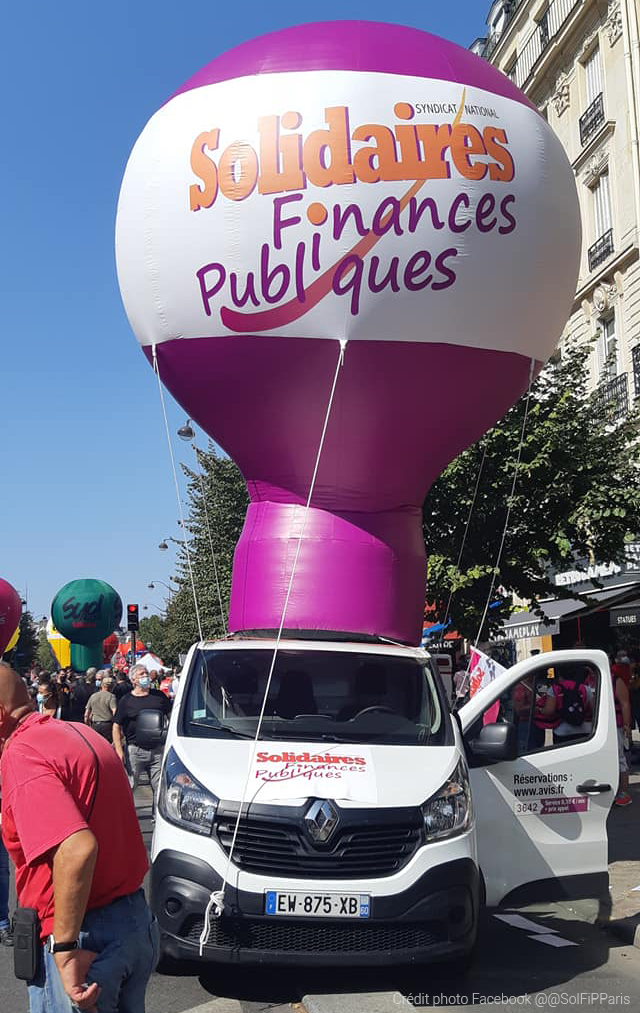 solidarites finances publiques manifestation paris