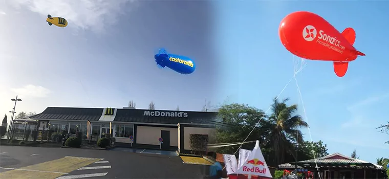 dirigeable et zeppelin