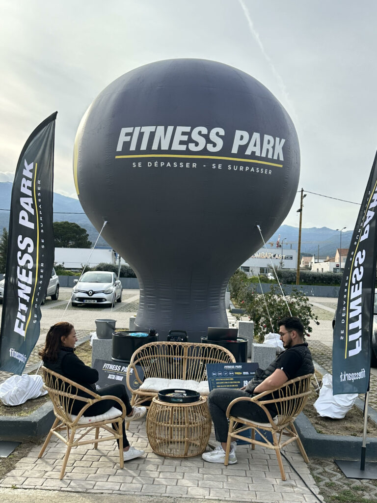 Mongolfière CJN Fitness park montgolfiere 5m, AV Auto-ventilé