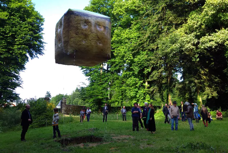 Cube 2m Guillaume Lepoix, Autres, Cube, Culture - Spectacle, Ext&eacute;rieur, H&eacute;lium, Total covering