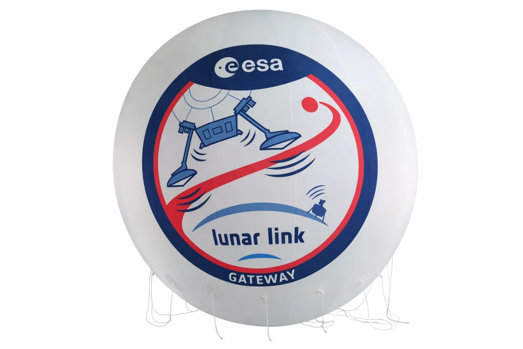 sph&egrave;re double enveloppe de 2.5m h&eacute;lium