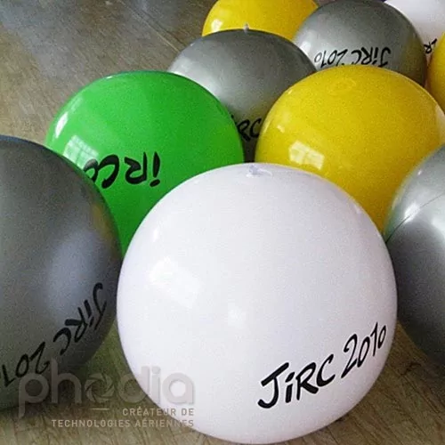 Ballons géants gonflables air : 60 cm en PVC
