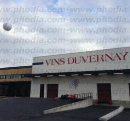 Ballon 2.5m portes ouverte pour les vins DUVERNAY
