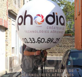 ballon éclairant sur pied de fabrication phodia 1500w