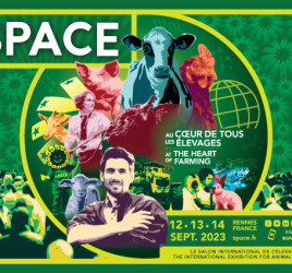 affiche publicitaire du SPACE rennes 2023