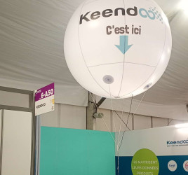 Des ballons gonflables pour une visibilit&eacute; maximale au CFIA 2025